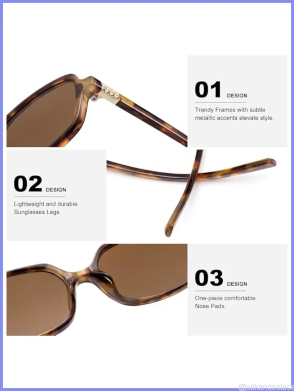 LIKSMU Retro Rectangle Sunglasses Trendy Y2K UV Protection Full-Frame Shades